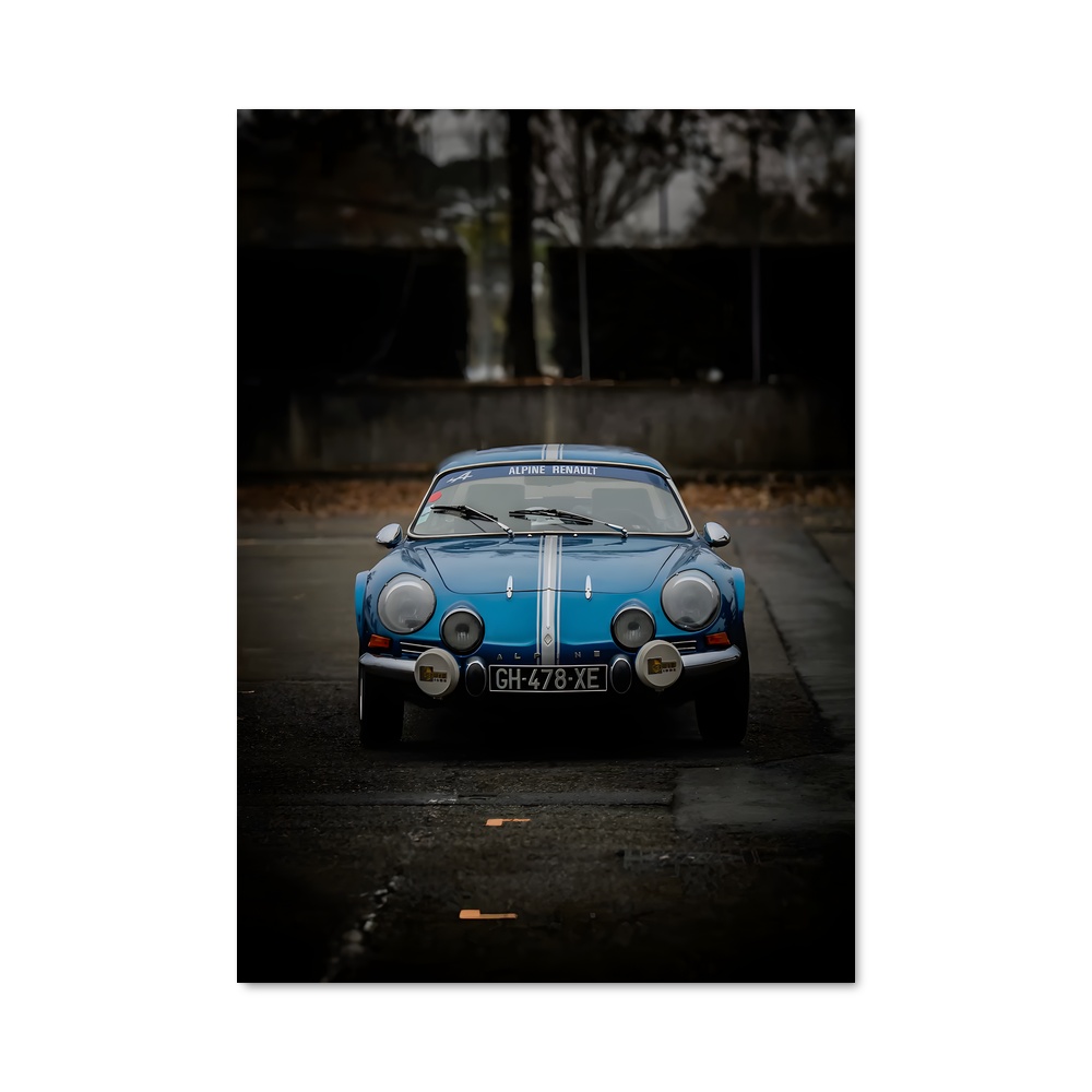 Poster Porsche Étoile